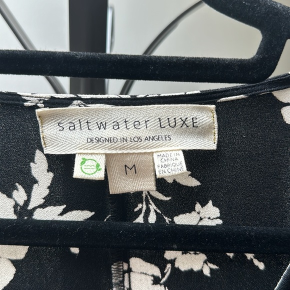 SaltWater Luxe Mini Dress W Lace Accents. Like New Cond. - Size Med. - Picture 5 of 9